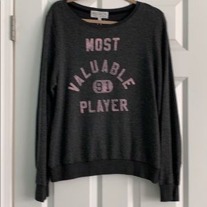 Wildfox Most Valuable Player Sweatshirt Size M